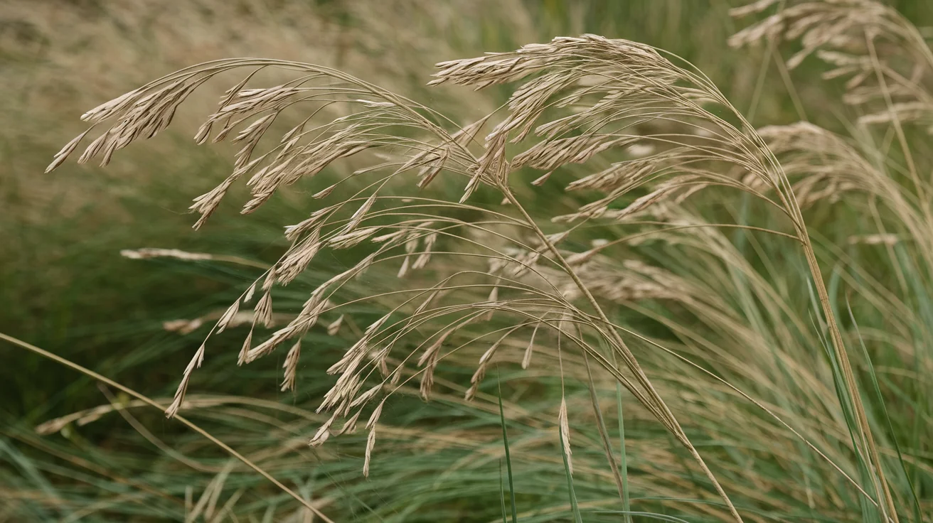 Tall Fescue seed heads