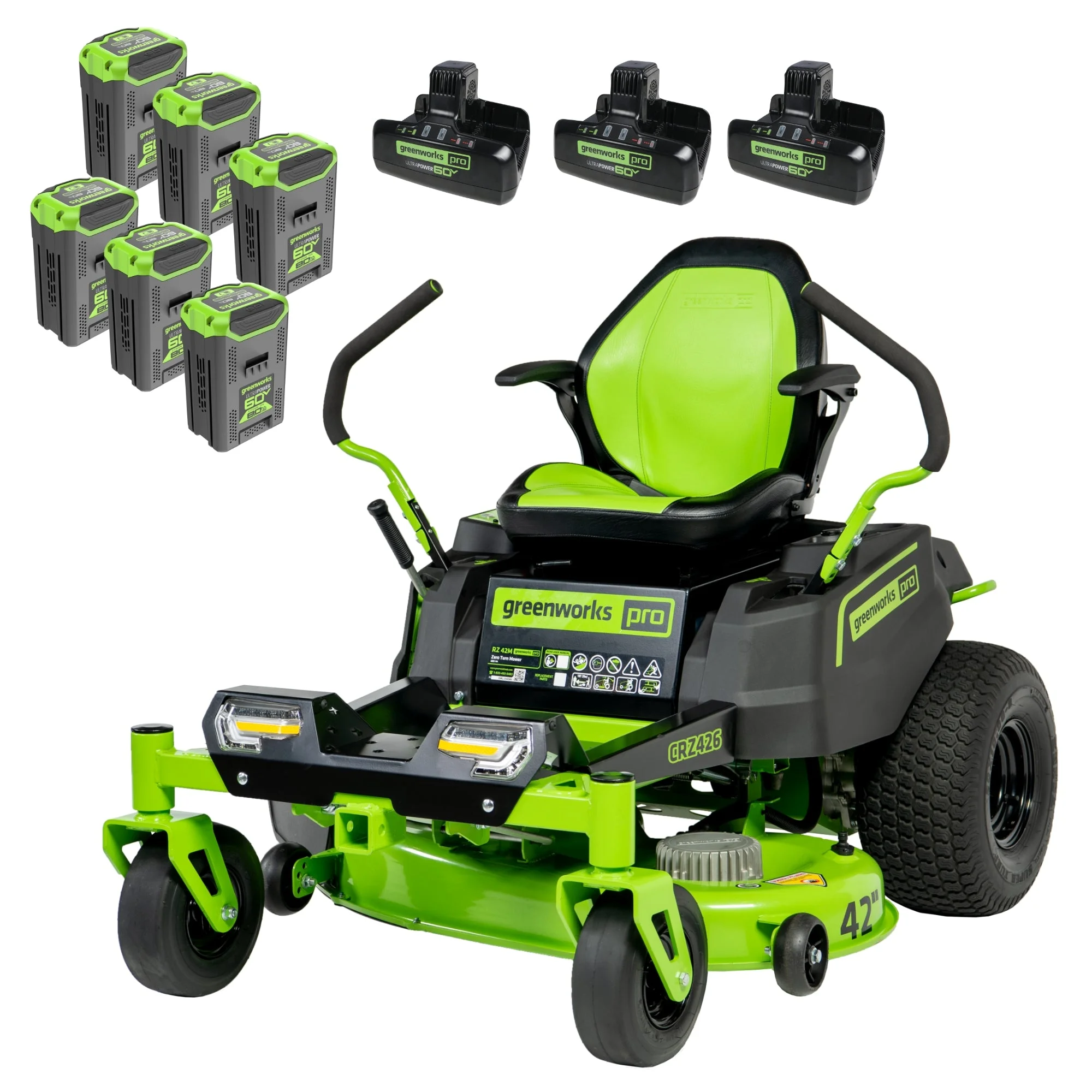 Greenworks CrossoverZ 60V zero-turn mower
